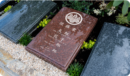 アンカレッジの樹木葬の事例2
